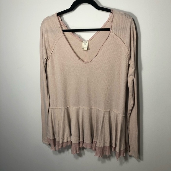 Free People We the Free Tangerine Tee In Mauve - Picture 10 of 12